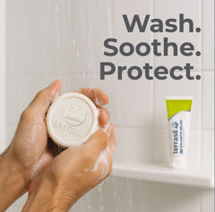 Terrasil Activated Minerals technology close-up highlighting skin support.