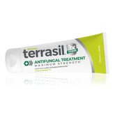 Terrasil Clotrimazole cream tube front for daily antifungal relief.