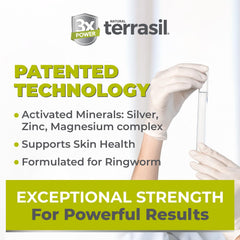 Terrasil Ringworm Soap hypoallergenic formula suitable for sensitive skin