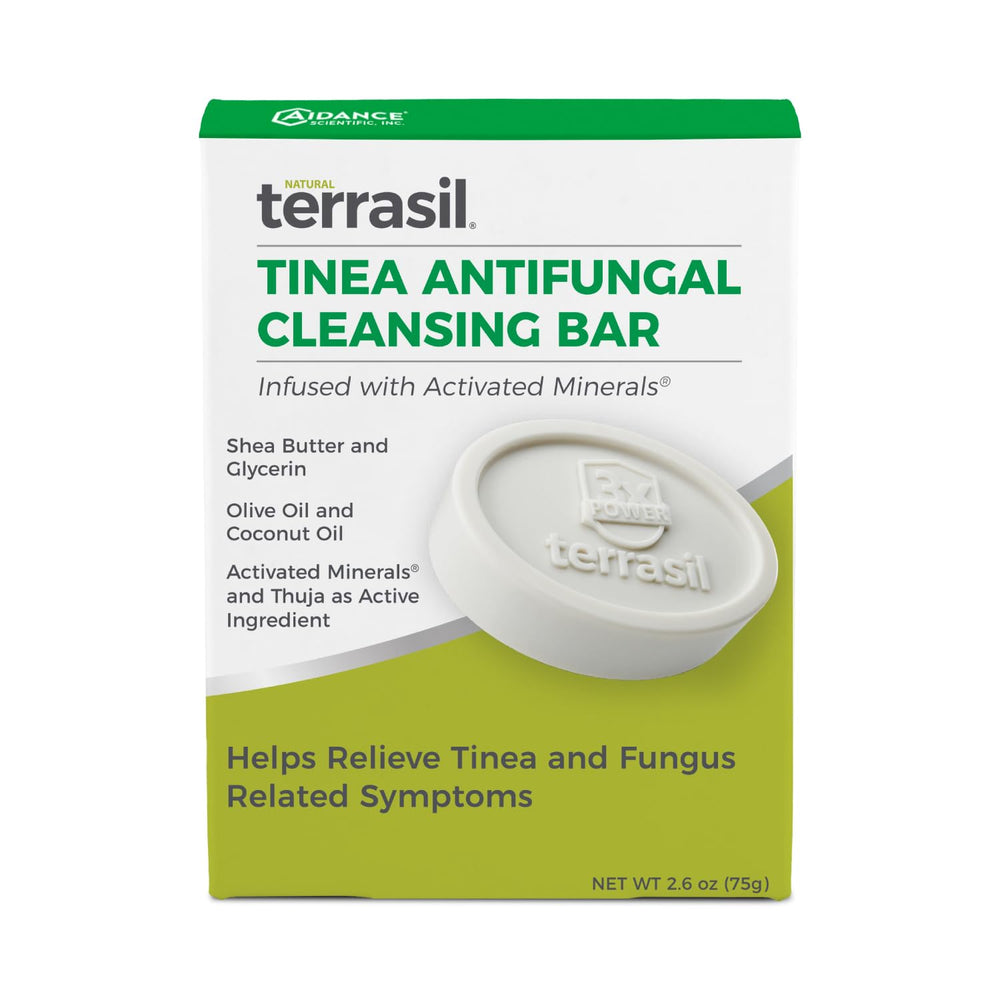 Terrasil Tinea Soap bottle 75g for daily soothing relief