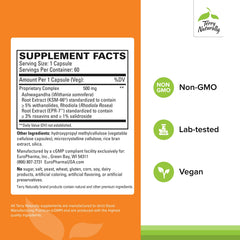 Terry Naturally Adaptra capsules close-up showing convenient daily dosage