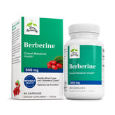Terry Naturally Berberine bottle front supports metabolism-friendly wellness.