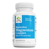 Terry Naturally BioActive Magnesium Complex bottle for daily bone and heart support.