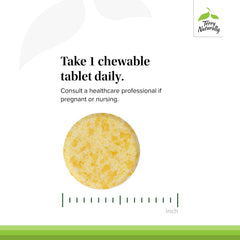 Terry Naturally CoQ10 Chewables packaging box displays vegan and no artificial additives.