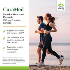 Terry Naturally CuraMed label highlights 500 mg curcuminoids per serving.