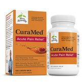 Terry Naturally CuraMed acute pain relief bottle with BCM-95 curcumin and Boswellia.