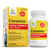 Terry Naturally Curamin Extra Strength bottle front highlighting joint and muscle support