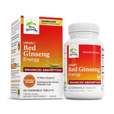 Terry Naturally HRG80 red ginseng energy bottle for daily focus support.