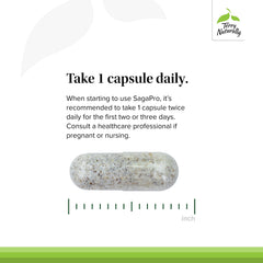 Terry Naturally SagePro Bladder label featuring Angelica leaf extract and allergen-free formula.