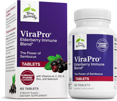 Terry Naturally ViraPro bottle front showing daily immune support.