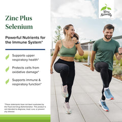 Terry Naturally Zinc Plus Selenium capsules ready for daily use