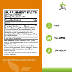 Close-up of CuraMed softgels for convenient daily immune and brain health support.