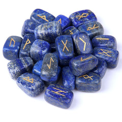TGS Gems RN001 engraved runes with gold lettering for clarity.