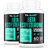 Thalacy 1200mg Beta Ecdysterone bottle for daily lean-muscle support