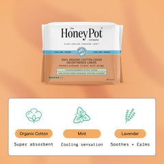 The Honey Pot liner delivers up to 50 mL absorbency for light leaks.