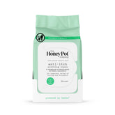 The Honey Pot Anti-Itch Wipes front-pack delivers quick soothing relief.