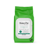 The Honey Pot Cucumber Aloe Feminine Wipes pack for daily refresh and moisture.