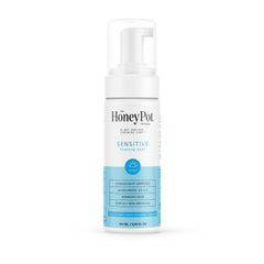 The Honey Pot Sensitive Wash lavender bottle, gentle cleansing for delicate skin.