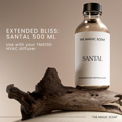 The Magic Scent Santal diffuser in a room creates hotel-like ambience.