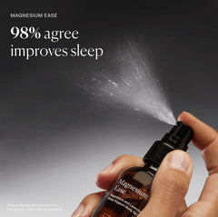 The Nue Co Magnesium Ease application on shoulders demonstrates easy surface massage.