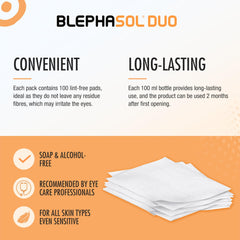 Dermatologist and ophthalmologist tested Blephasol Duo for safety