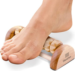 TheraFlow compacto rodillo para pies, alivio de fascia plantar en casa.