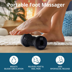 TheraFlow Foot Massager 360-degree acupressure nubs target feet