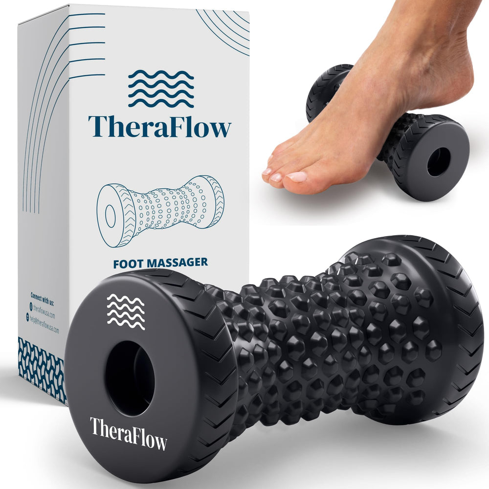 TheraFlow Foot Massager compact design for easy at-home use