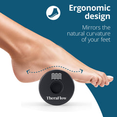 TheraFlow Foot Massager travel-friendly design for on-the-go relief
