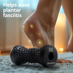 TheraFlow Foot Massager under-desk use for quick relief