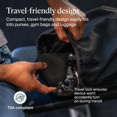 TheraGun Mini 3rd Gen Dampener attachment targeting tender areas