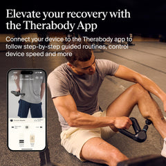 Theragun Prime Cone attachment for pinpointed muscle treatment on tight zones.
