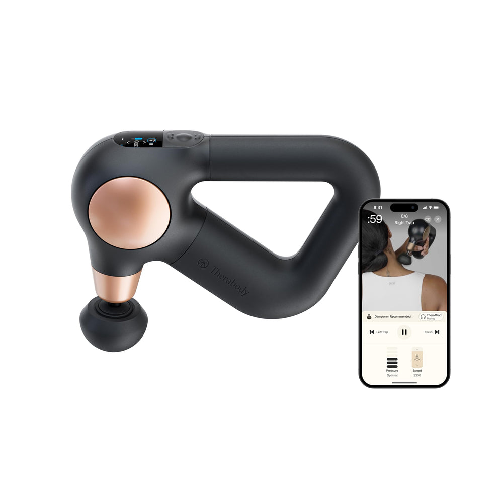 TheraGun Sense 2nd Gen massage gun for targeted muscle relief.