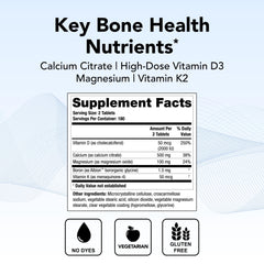 Theralogix TheraCal D4000 label shows calcium D3 K2 blend