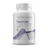 Theralogix Theratonin bottle-front showing berry-flavored sleep support product.