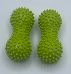 Therapist's Choice acupressure peanut ball for hands and feet reflexology.