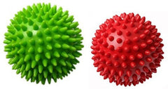 Therapist's Choice spiky massage balls set for hands and feet relief.