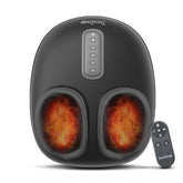 THERAZZAGGE foot massager with heat levels for customizable comfort.