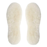 Thieaudio sheepskin insoles closeup show 30mm thick warmth and plush texture