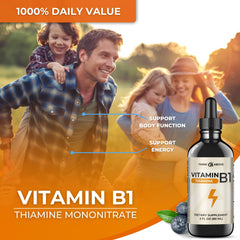 Think Above glass bottle with label emphasizes purity and natural taste.