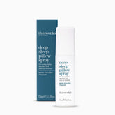THISWORKS Deep Sleep Pillow Spray bottle on nightstand ready for calming bedtime routine