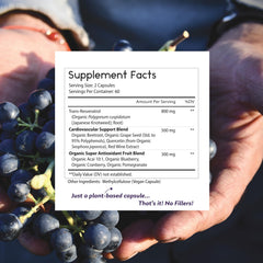 Thomas' Remedies quercetin on label for antioxidant support