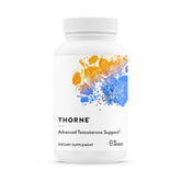 THORNE Advanced Testosterone Support bottle with label for daily wellness