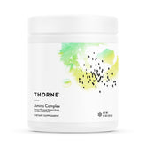 THORNE Amino Complex lemon powder tub for lean muscle support and flavor