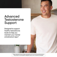 THORNE Ashwagandha-Shilajit-Zinc capsules for daily testosterone support