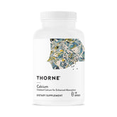 THORNE Calcium bottle label with DimaCal for enhanced absorption.