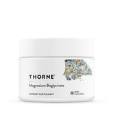 THORNE magnesium bisglycinate powder bottle for daily wellness support