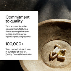 thorne phosphatidyl-choline packaging display emphasizes premium phospholipid formulation