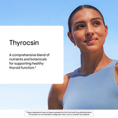 Packaging box of THORNE Thyroid Health Complex on a clean surface