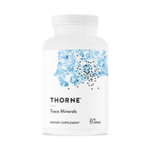 Thorne Trace Minerals bottle front view highlighting the comprehensive formula